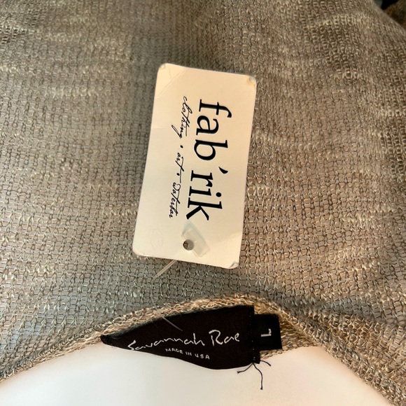 Cream Sheer Dual Fabric Top - Picture 7 of 8